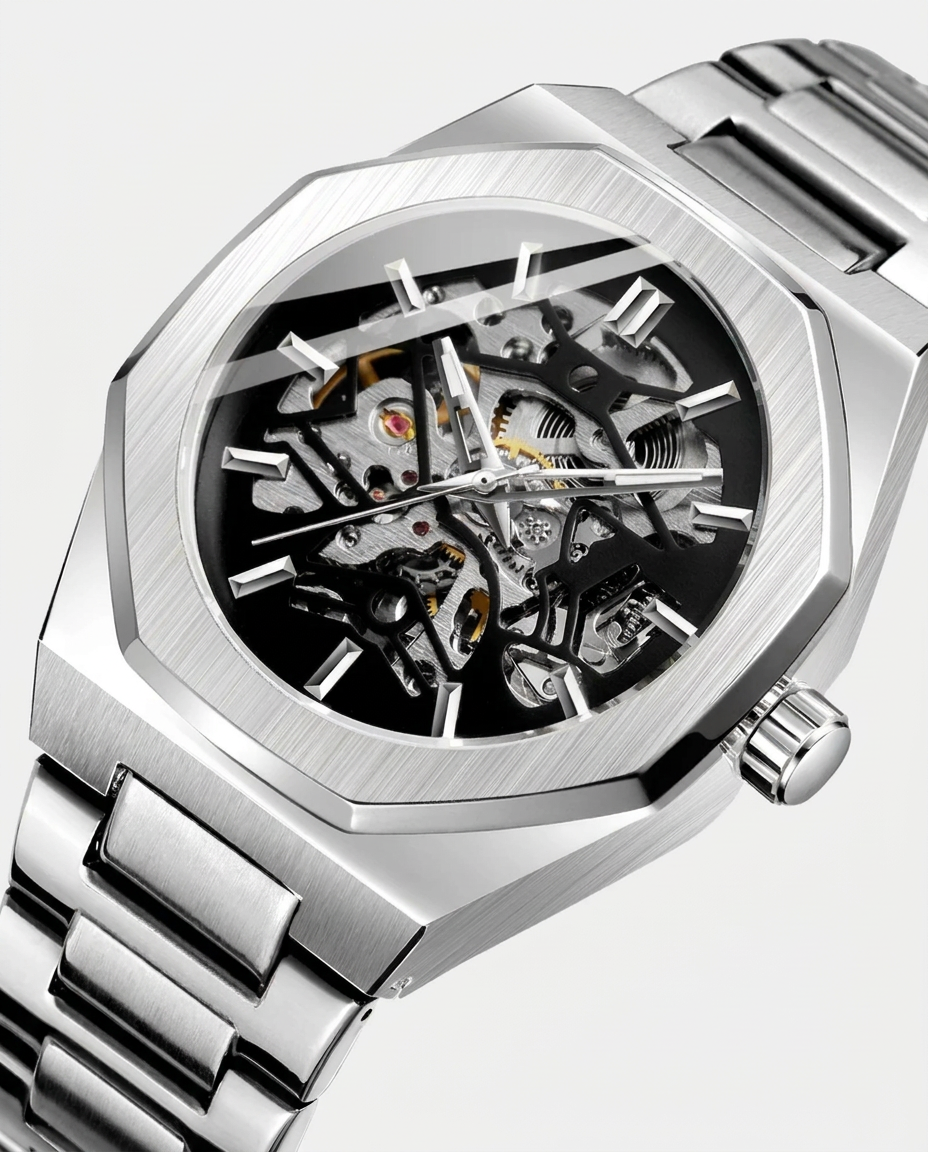 Arcadia Skeleton Watch