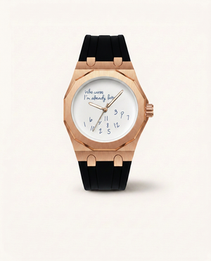 Rose gold White