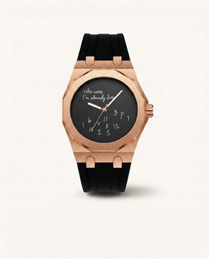 Rose Gold Black