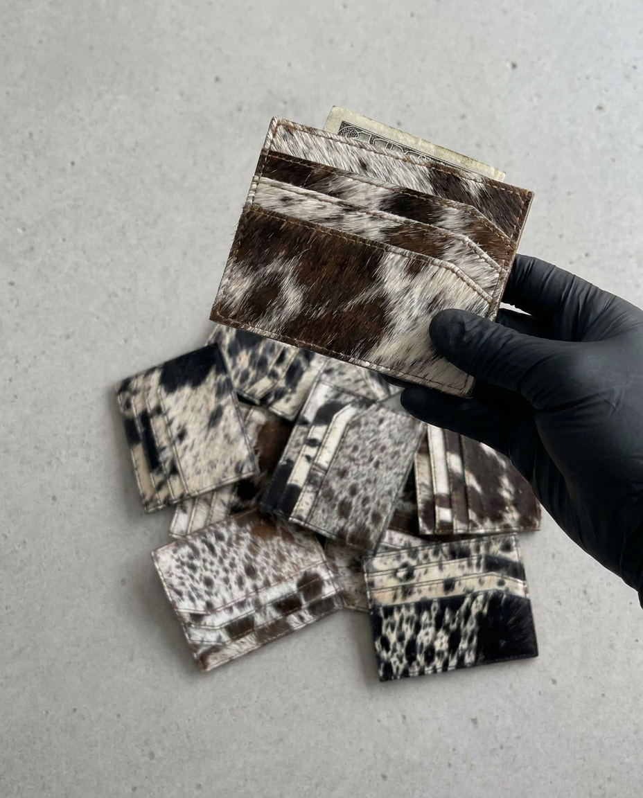 Arcadia CowHide Cardholder