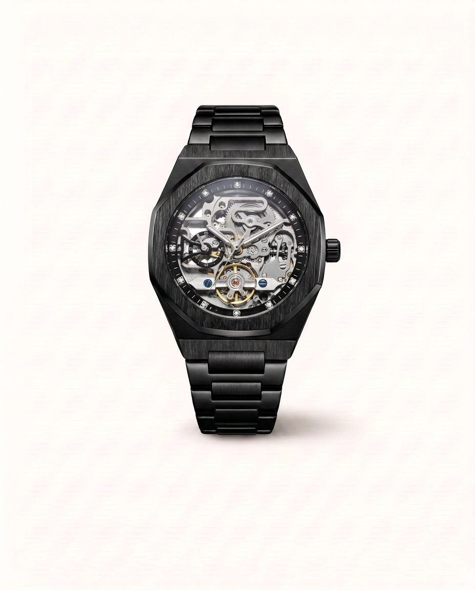 Arcadia Skeleton Watch