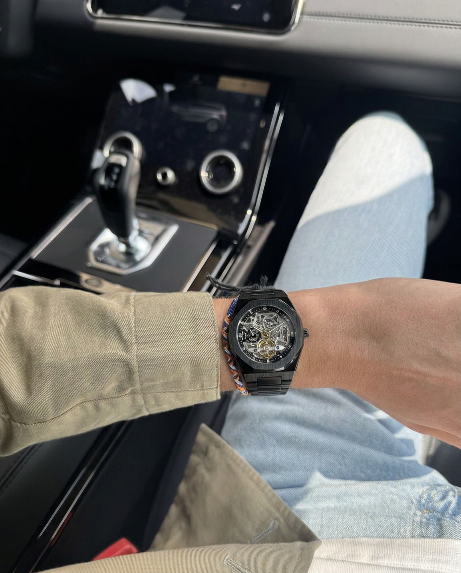 Arcadia Skeleton Watch