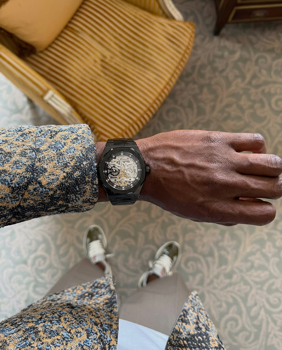 Arcadia Skeleton Watch